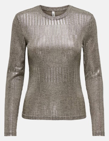
						Bluza Only, argintiu