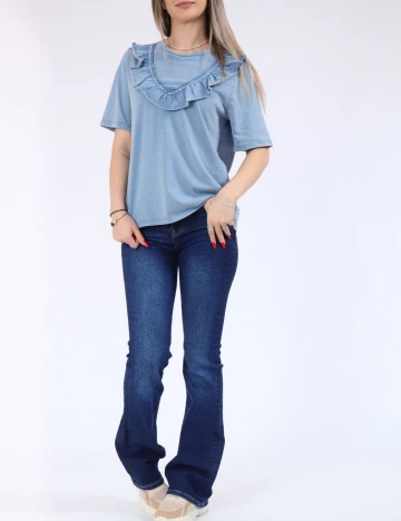 Tricou Only, albastru