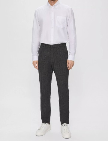 Pantaloni s.Oliver, gri inchis