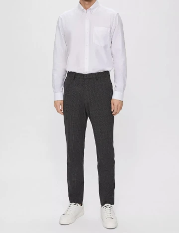 Pantaloni s.Oliver, gri inchis