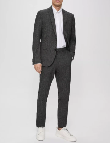 Pantaloni s.Oliver, gri inchis