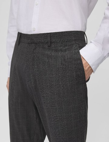 Pantaloni s.Oliver, gri inchis