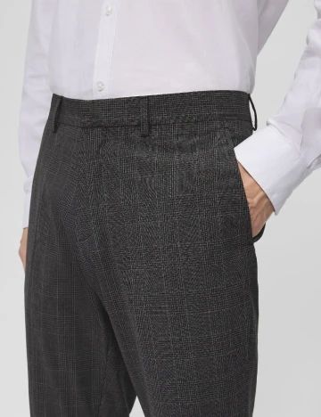 Pantaloni s.Oliver, gri inchis