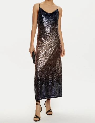 Rochie lunga Only, mix culori