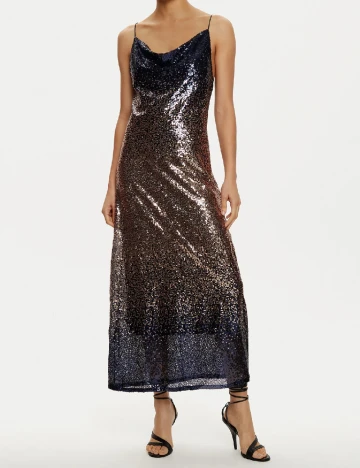 Rochie lunga Only, mix culori
