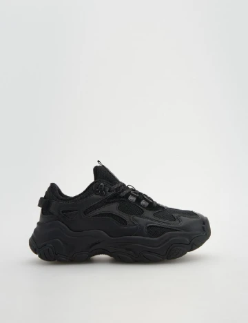 Adidasi Reserved, negru