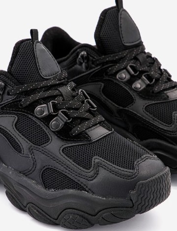 Adidasi Reserved, negru
