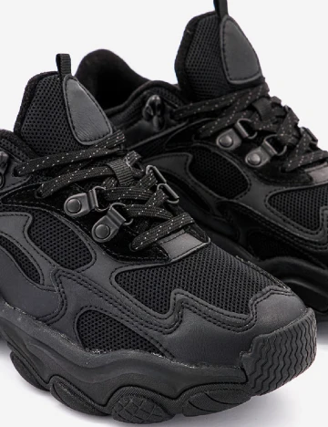 Adidasi Reserved, negru