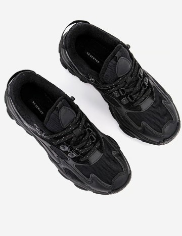 Adidasi Reserved, negru