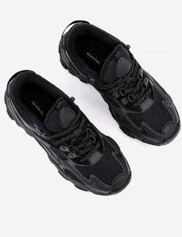 Adidasi Reserved, negru