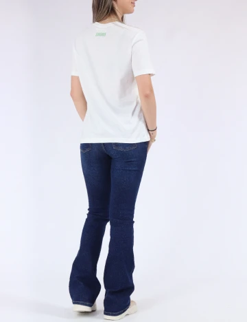 Tricou Only, alb