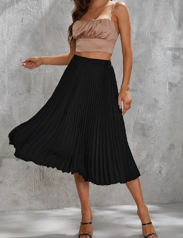 
						Fusta SHEIN, negru