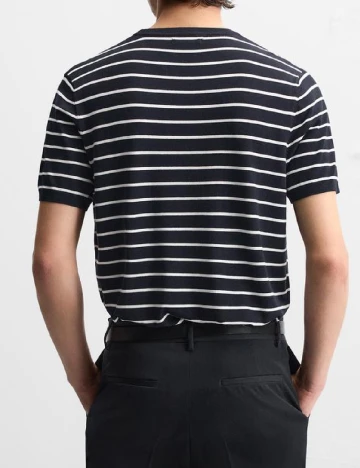 Tricou Zara, bleumarin inchis