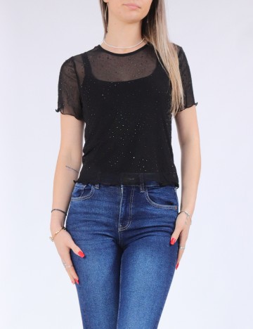 
						Tricou Only, negru