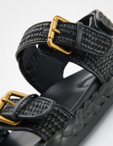 Sandale Reserved, negru