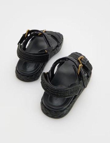 Sandale Reserved, negru