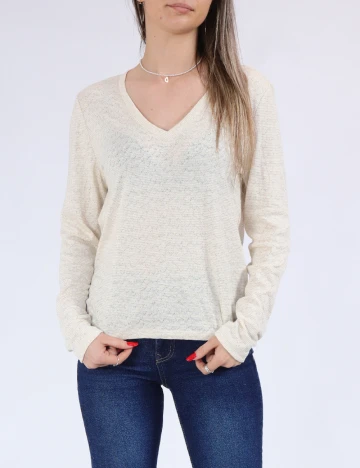 Bluza Only, crem