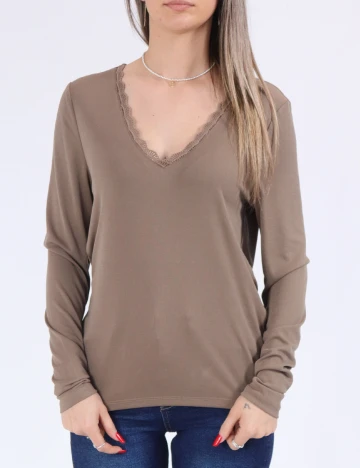Bluza Only, maro