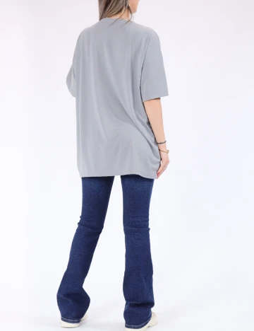 Tricou Oversize Only, gri Gri