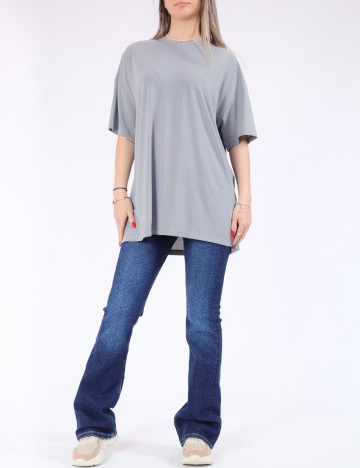 
						Tricou Oversize Only, gri