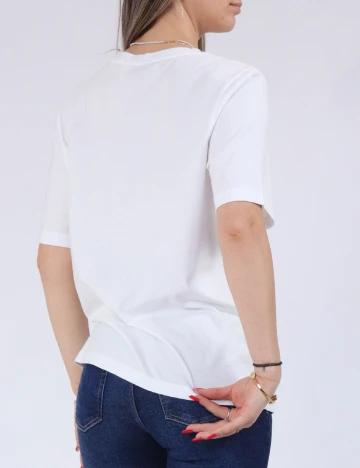 Tricou Only, alb