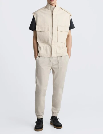 Pantaloni Zara, bej
