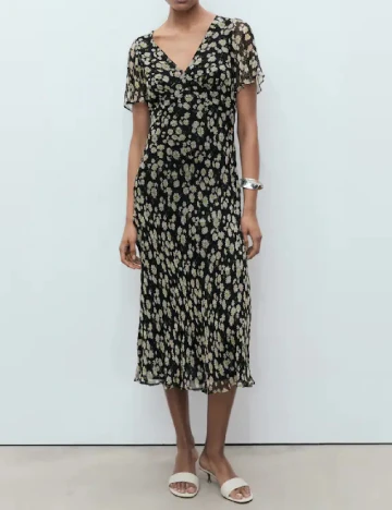 Rochie medie Mango, negru