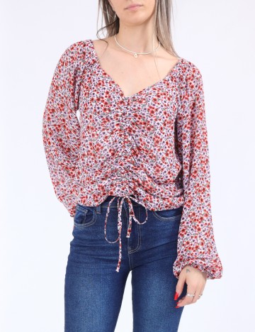 
						Bluza Only, floral print