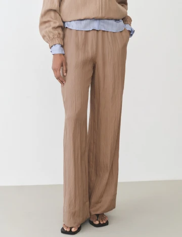 Pantaloni Mango, maro