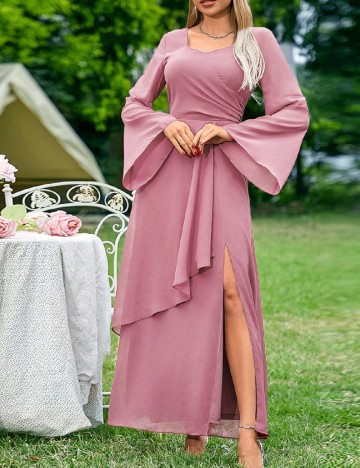 
						Rochie lunga SHEIN, roz
