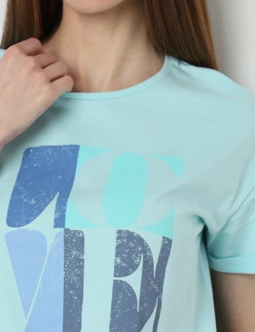 Tricou Vero Moda, bleu