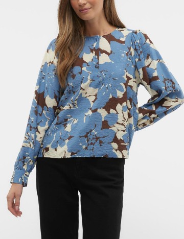Bluza Vero Moda, albastru