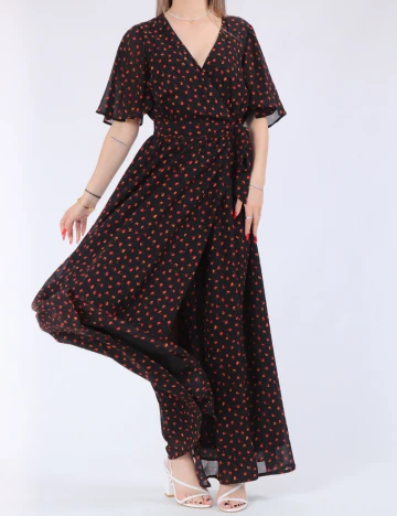 Rochie lunga Only, negru
