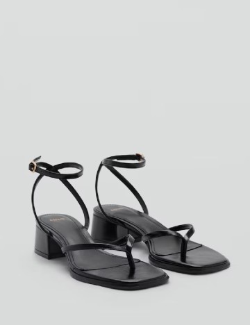 
						Sandale Mango, negru