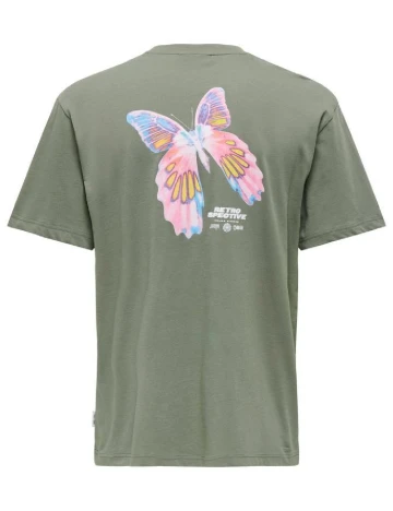 Tricou Only, verde Verde