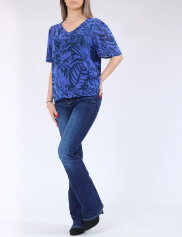 Bluza Only, albastru Albastru