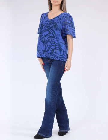 Bluza Only, albastru Albastru
