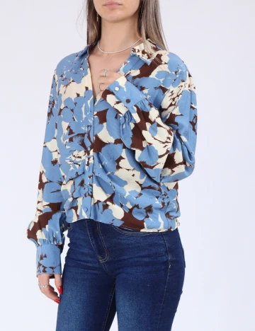 Camasa Vero Moda, albastru Albastru