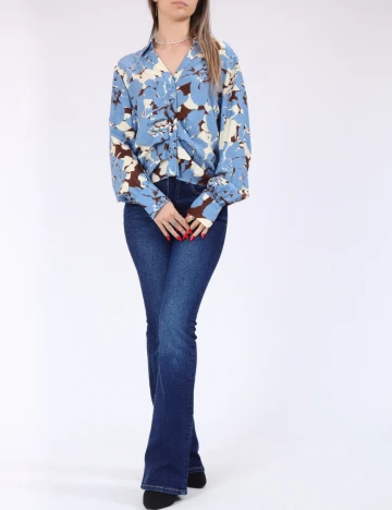 Camasa Vero Moda, albastru Albastru