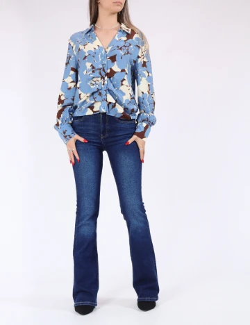 Camasa Vero Moda, albastru Albastru