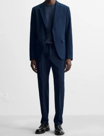 Sacou Zara, bleumarin