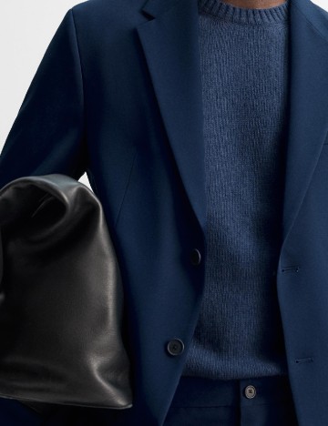 Sacou Zara, bleumarin