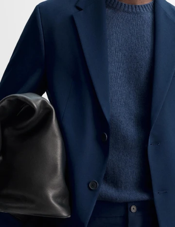 Sacou Zara, bleumarin