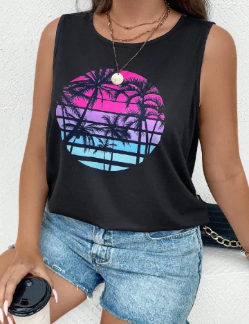 Maiou Emery Rose Curve, negru