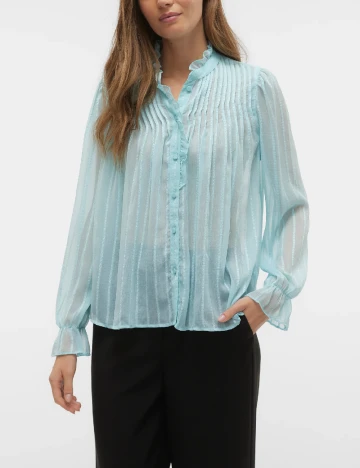 Camasa Vero Moda, albastru Albastru