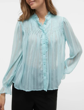 Camasa Vero Moda, albastru Albastru