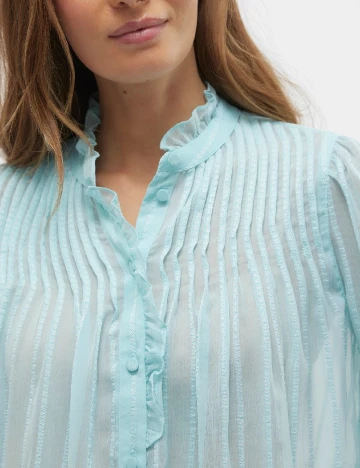 Camasa Vero Moda, albastru Albastru