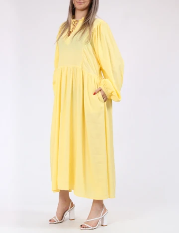 Rochie lunga Vero Moda, galben