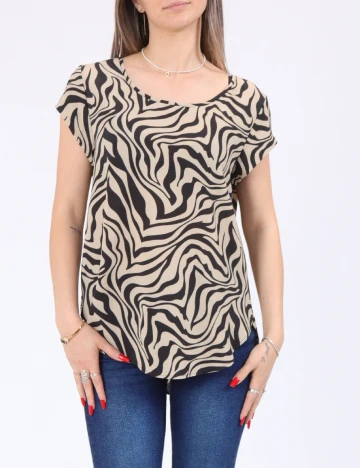Bluza Only, bej Crem