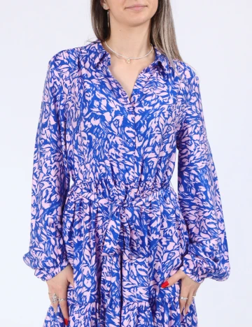 Rochie scurta Vero Moda, albastru/roz Albastru